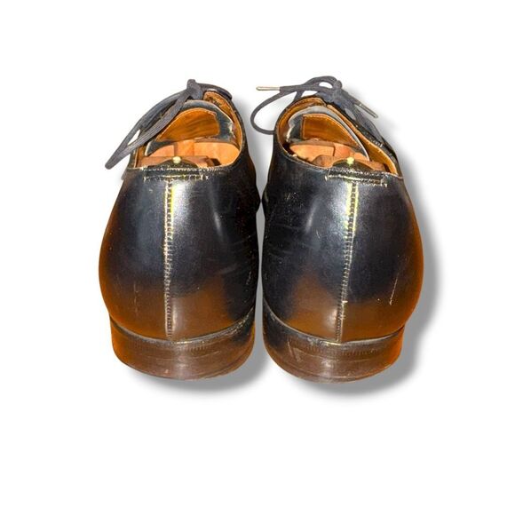 Black Church’s Cap Toe Oxford Dress Shoes Sz 11.5 - Picture 6 of 11